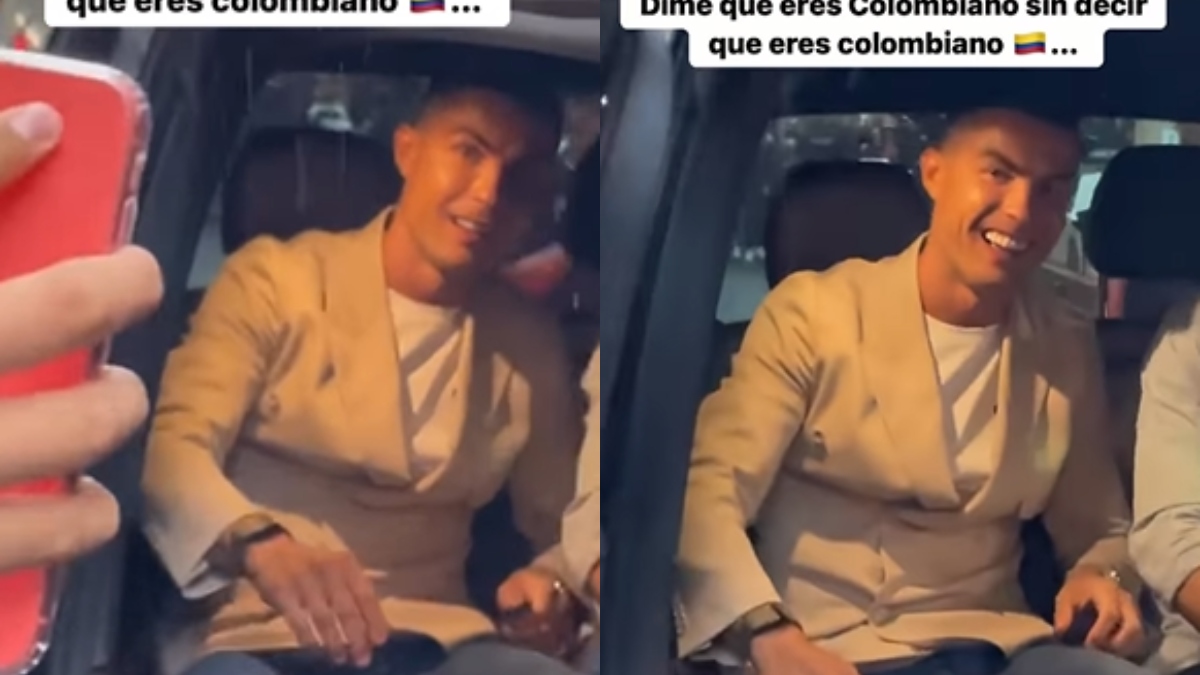 “En la buena, parcero”: el saludo más colombiano que pudo recibir Cristiano Ronaldo