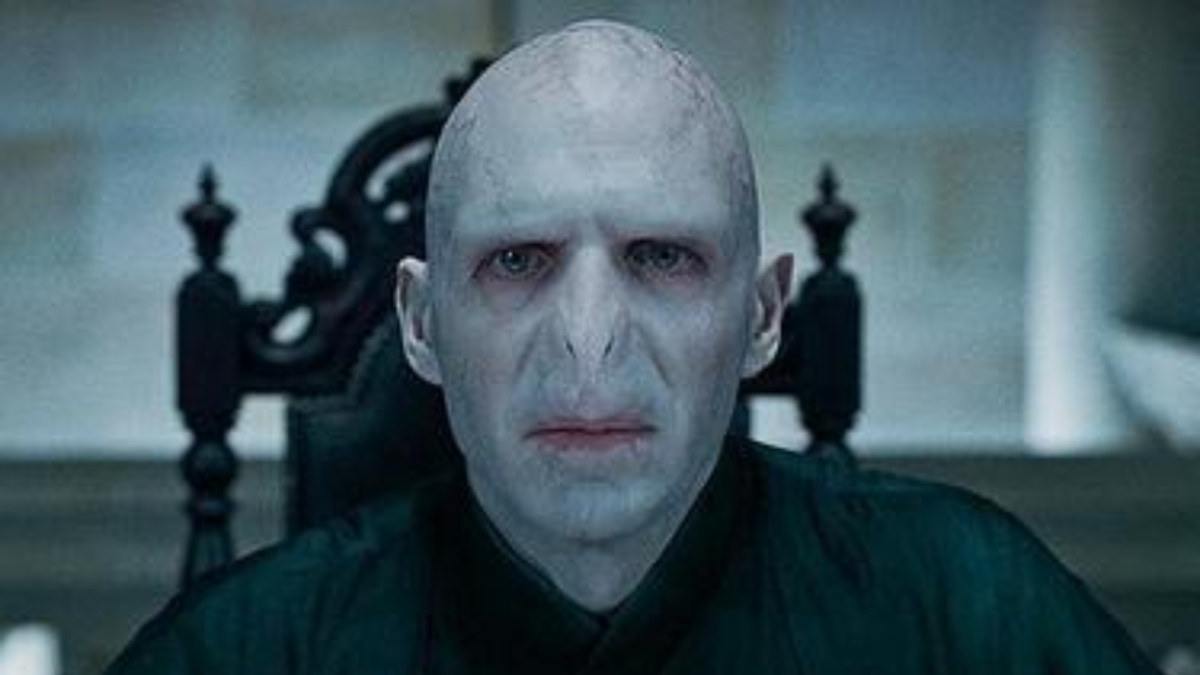 Así era el terrorífico diseño original de Voldemort para Harry Potter