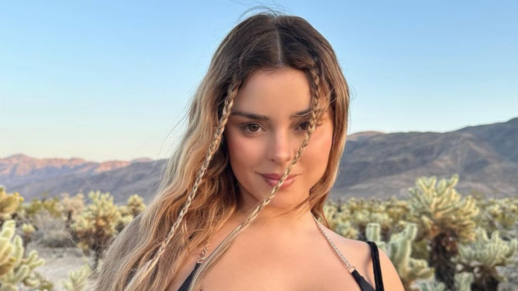 Demi Rose encendió las redes al posar sin ropa