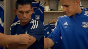 El tatuaje que se hicieron los jugadores de Millonarios previo a la 16