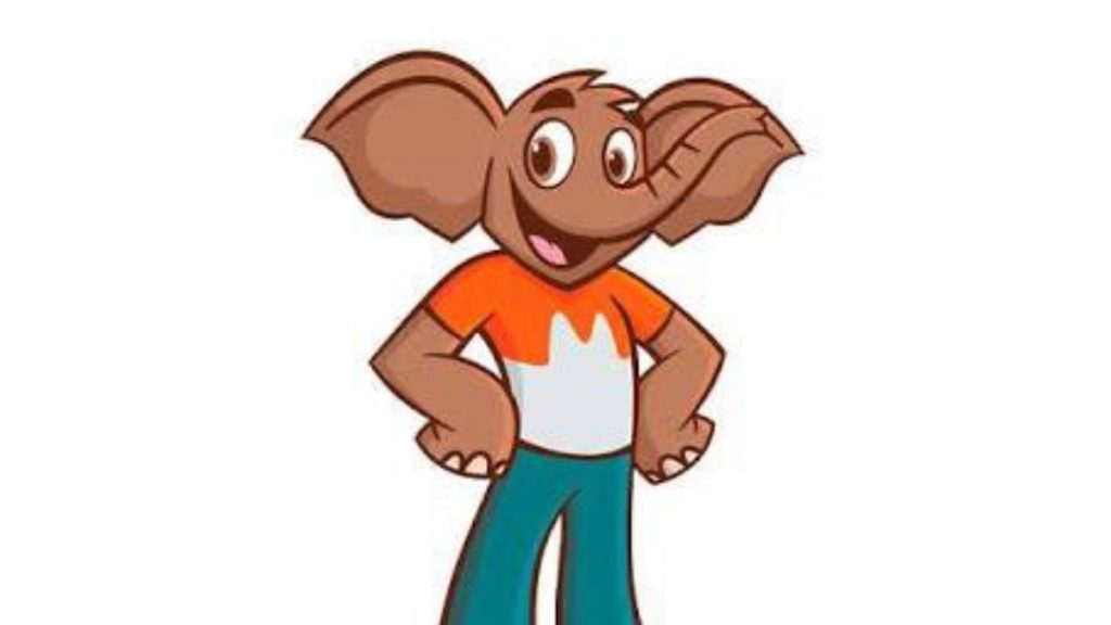 Así se veía antes Melvin, el elefante de Choco Krispis