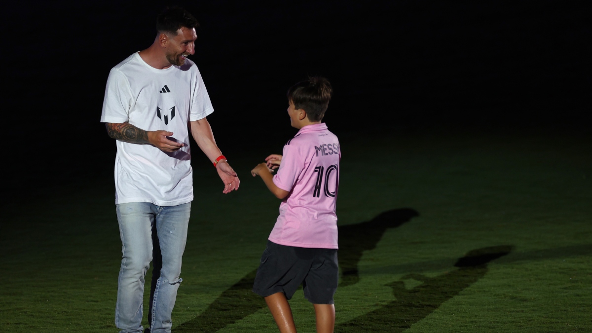 La humillación que sufrió Lionel Messi por su hijo en la presentación en el Inter de Miami