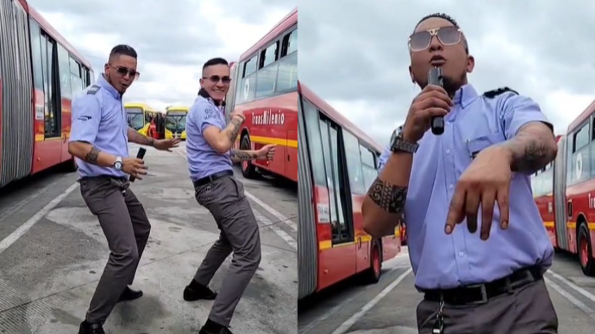Conductores de TransMilenio se vuelven tendencia tras semejante baile de ‘El Gato Volador’