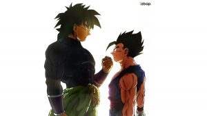 Broly y Gohan (Facebook: 'Los Guerreros Z Regresan')