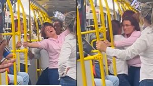 Pasajeras convirtieron TransMilenio en chiva rumbera y dejaron ver los prohibidos