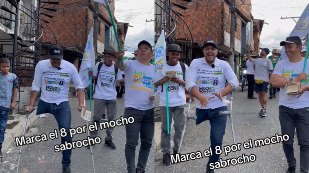 Solo en Colombia: lanzan campaña para que vote “el 8 por el mocho sabrocho” por alcalde