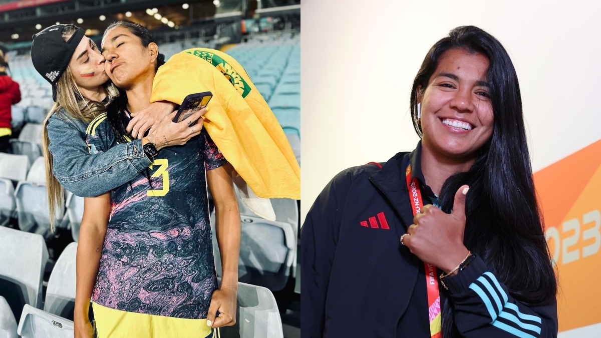 Ella es Yessica Gallo, mujer que flechó a Daniela Arias, jugadora de la Selección Colombia