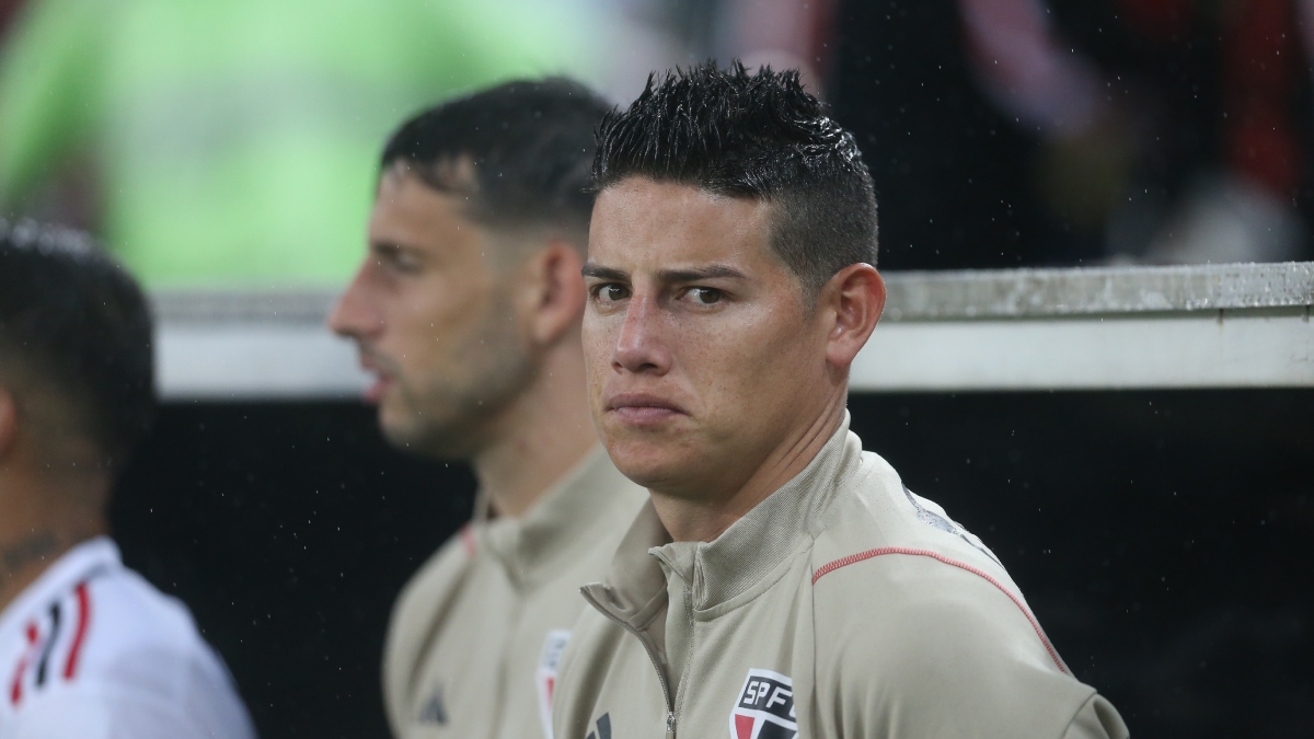 Revelan la reacción de James Rodríguez en el camerino tras errar penal