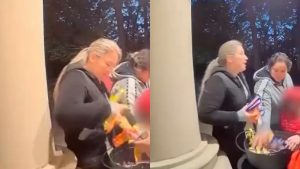 Familia “mostró el hambre” y se llevaron todos los dulces de una casa en Halloween