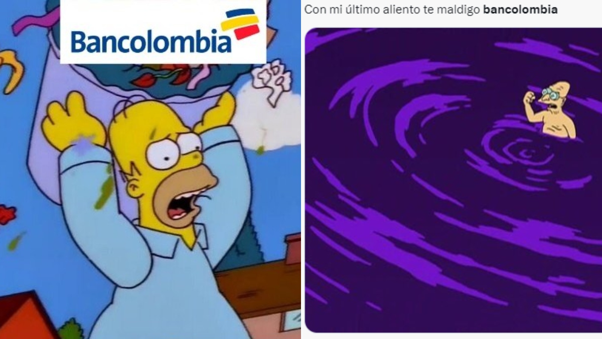 Canales virtuales de Bancolombia se cayeron y usuarios la rompieron con divertidos memes