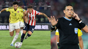 221123 - VAR Colombia vs Paraguay - getty