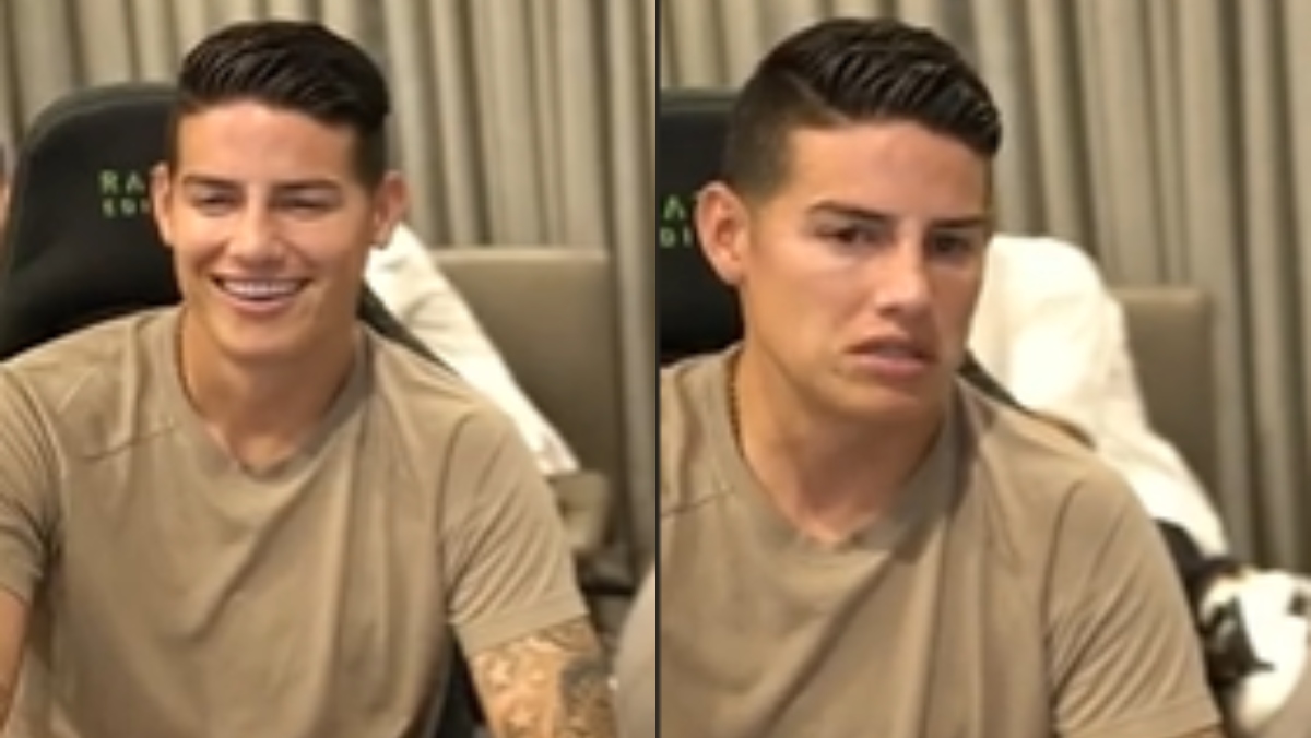 James Rodríguez revela el contacto más famoso en su WhatsApp y le dicen “agrandado"