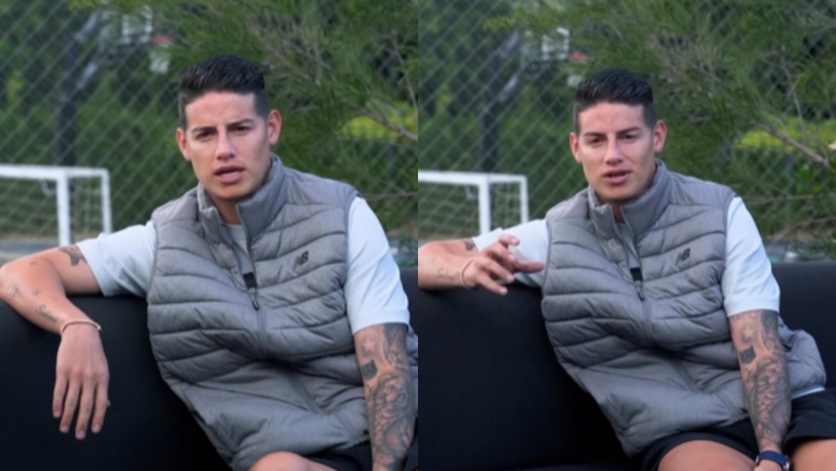 James Rodríguez sorprende al decir con cuál futbolista le habría gustado jugar