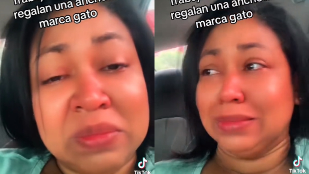 Mujer indignada hizo video llorando porque le dieron ancheta con marcas pajarito