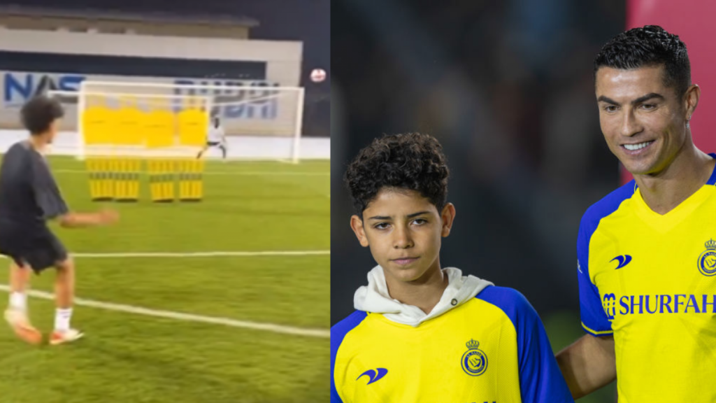 Video el golazo del hijo de Cristiano Ronaldo con el Al Nassr