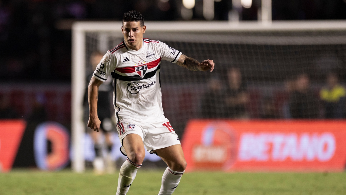 James Rodríguez es duda con el Sao Paulo: estas son las razones