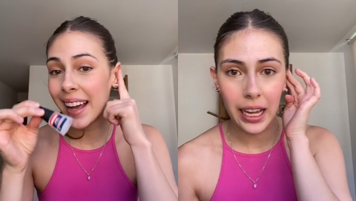 Joven genera polémica al hacer tutorial sobre cómo pegarse las orejas a la cabeza