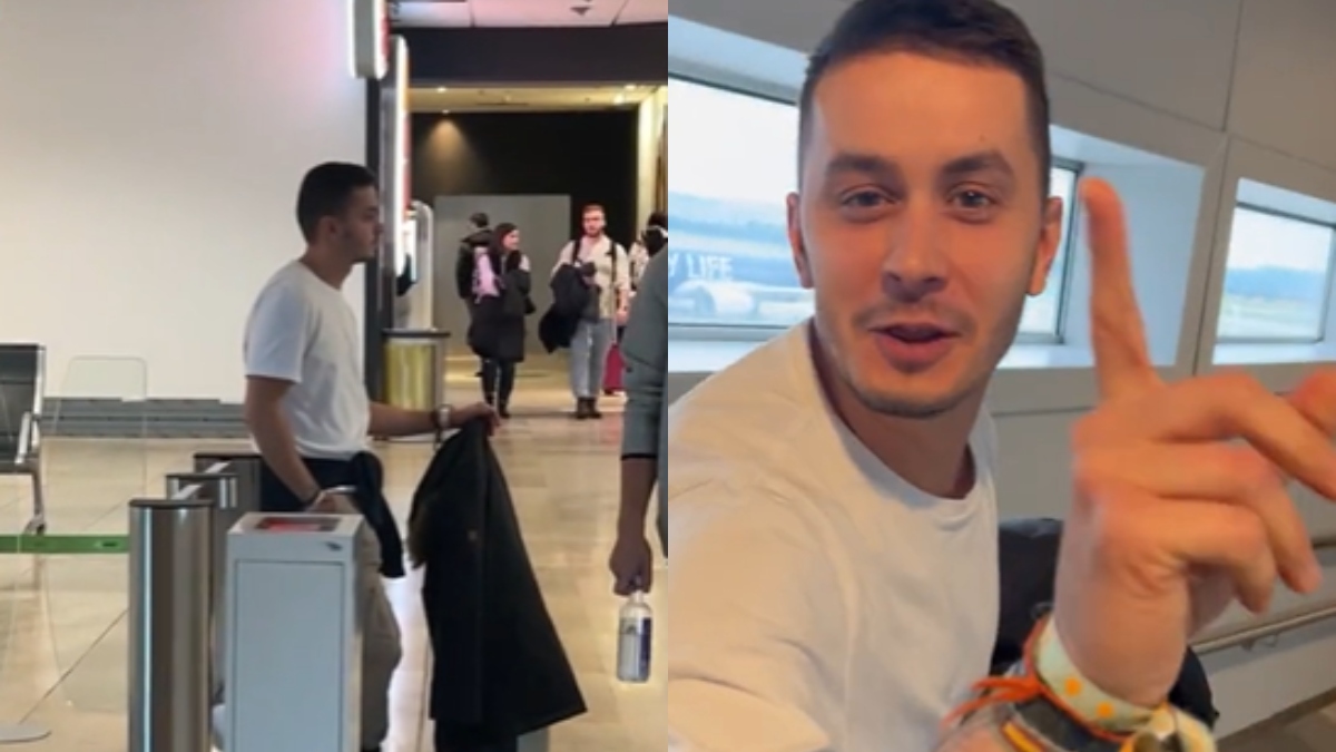 Joven hizo truco viral de TikTok para no pagar maleta en avión y le salió caro el chiste