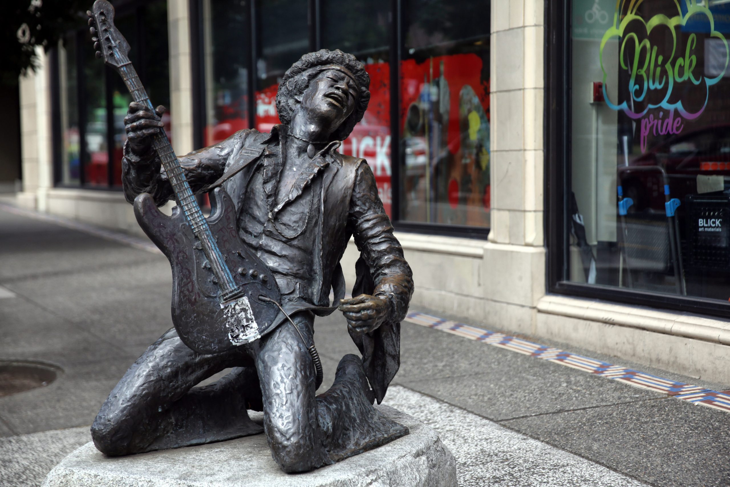 Estatua Jimi Hendrix - Getty Images
