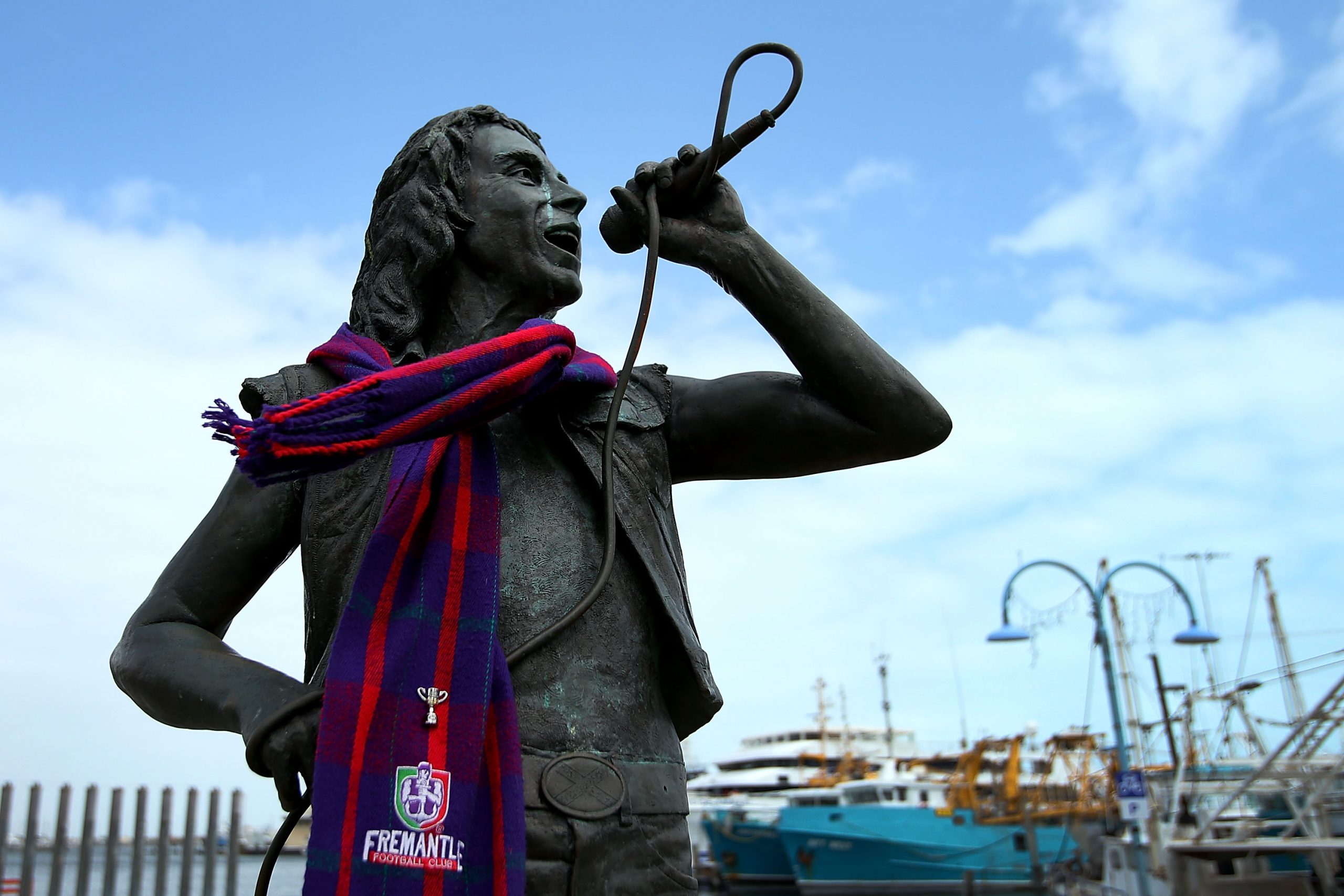 Escultura Bon Scott - Getty Images