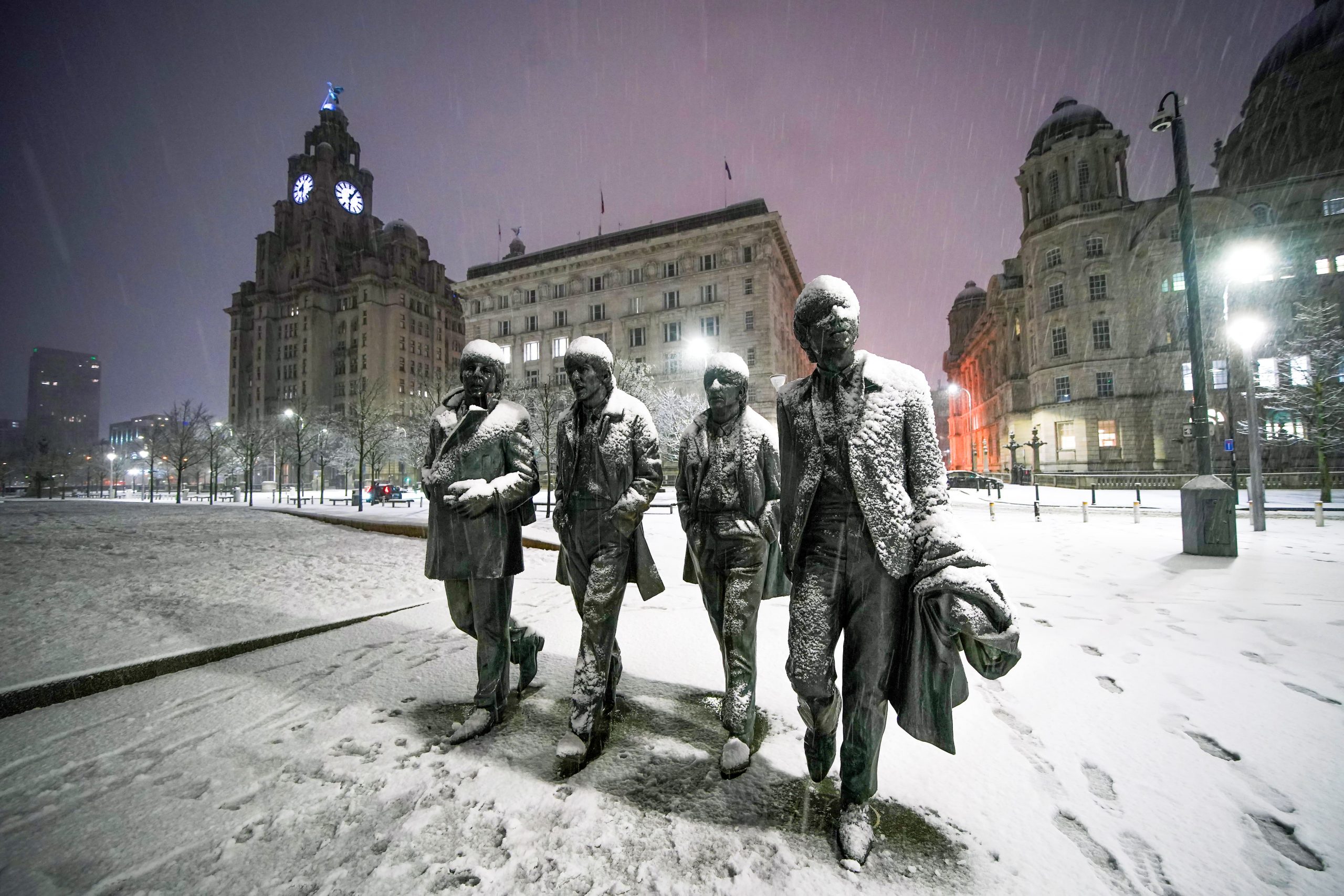 Estatua The Beatles - Getty Images