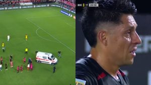 Pánico en partido en Argentina: jugador convulsionó en pleno Boca Juniors vs. Estudiantes