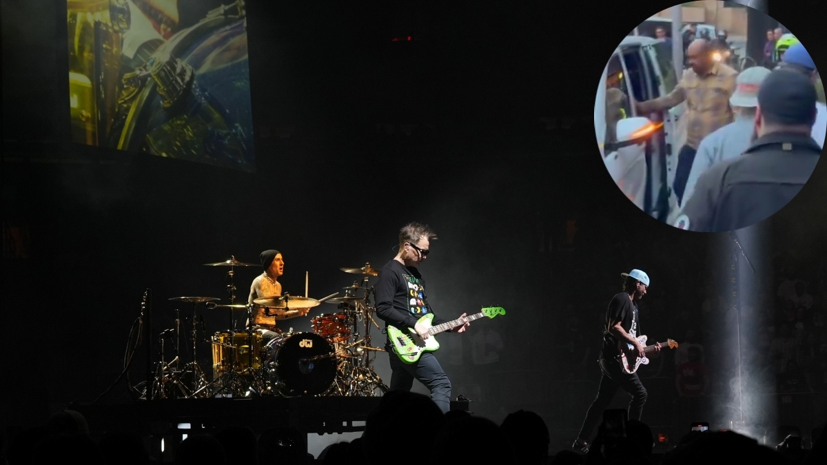 Blink-182 ya está en Colombia: estas son las primeras imágenes