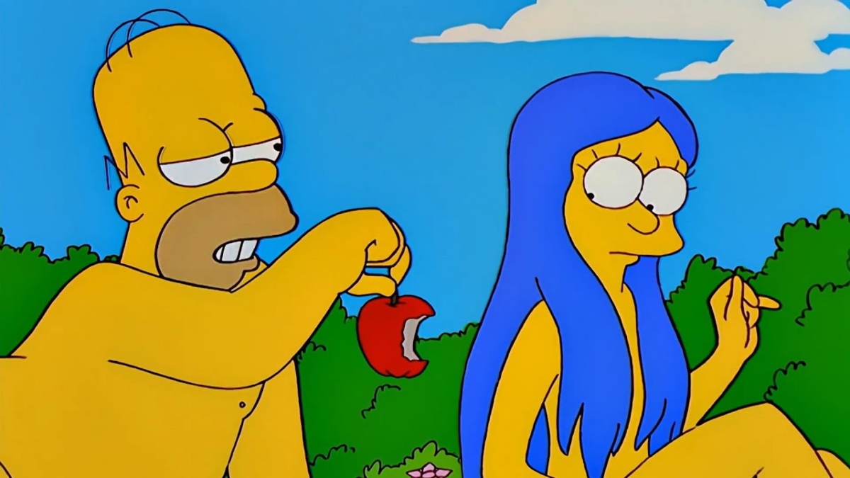 Los Simpson: este es el episodio en el que Homero es Adan y Marge es Eva