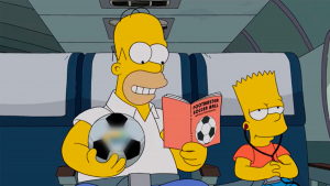190424 - hinchas Los Simpson - redes