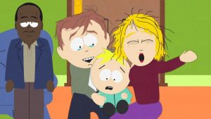 OJ Simpson con Butters en South Park