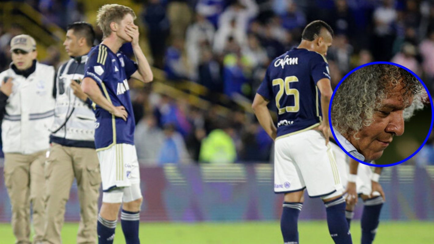 Millonarios se quedó sin el pan y sin el queso y Gamero salió molesto:“de eso no se habla"