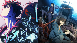 Posters de Solo Leveling temporadas 1 y 2 (Fotos vía cuenta de x oficial de @Crunchyroll_la)