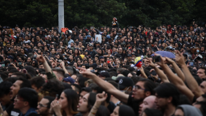 Foto de asistentes a Rock al Parque