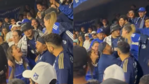 150425 - pelea hinchas Millonarios - redes