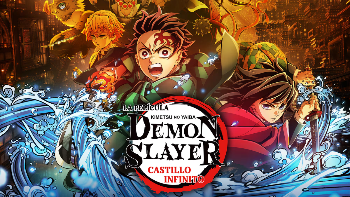 Poster de la película Demos Slayer - Kimetsu no Yaiba -: Castillo Infinito