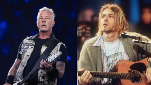 Esta es la mejor canción de Nirvana, según James Hetfield: "la música lo necesitaba"