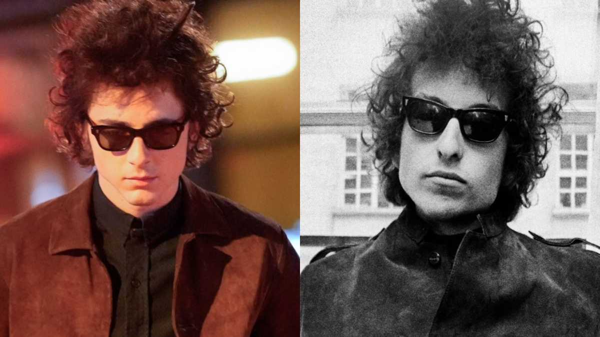 Filtran posible show de Timothée Chalamet como Bob Dylan en Glastonbury