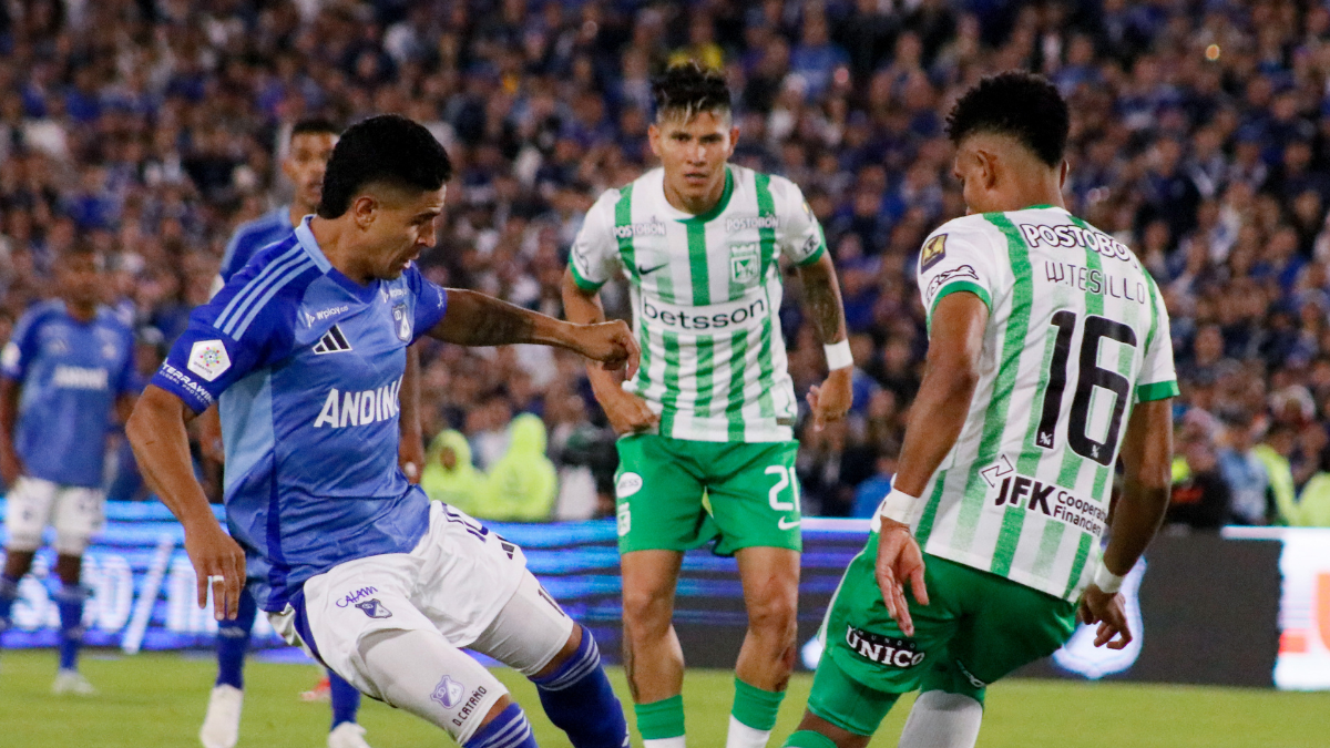 Millonarios vs Atlético Nacional: hora y dónde seguir EN VIVO la fecha 2 de cuadrangulares
