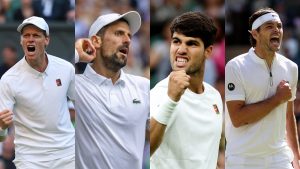 ¿A que hora y dónde ver en vivo las semifinales de Wimbledon en Colombia? Sinner vs. Djokovic y Alcaraz vs. Fritz