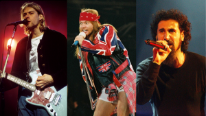 Nirvana, Guns N' Roses y System of a Down