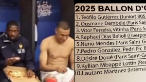 Los mejores memes que dejó la gala del Balón de Oro 2025: Vinicius y Mbappé protagonistas