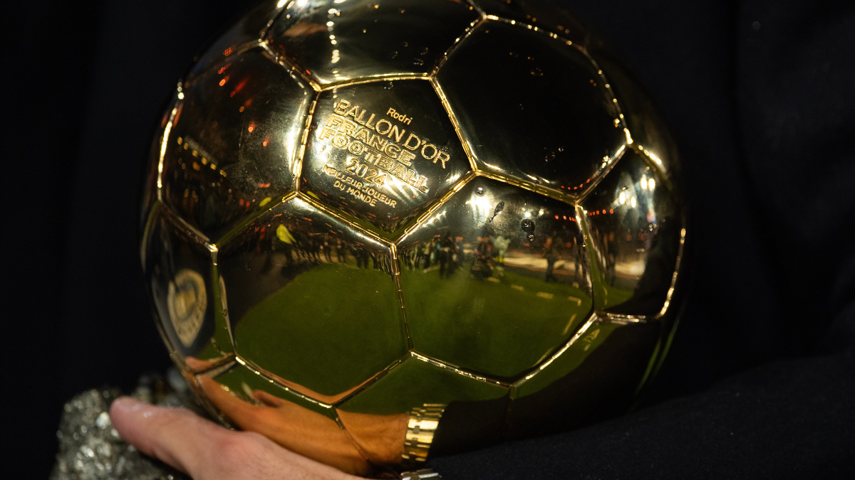 Foto del Balón de Oro (trofeo)