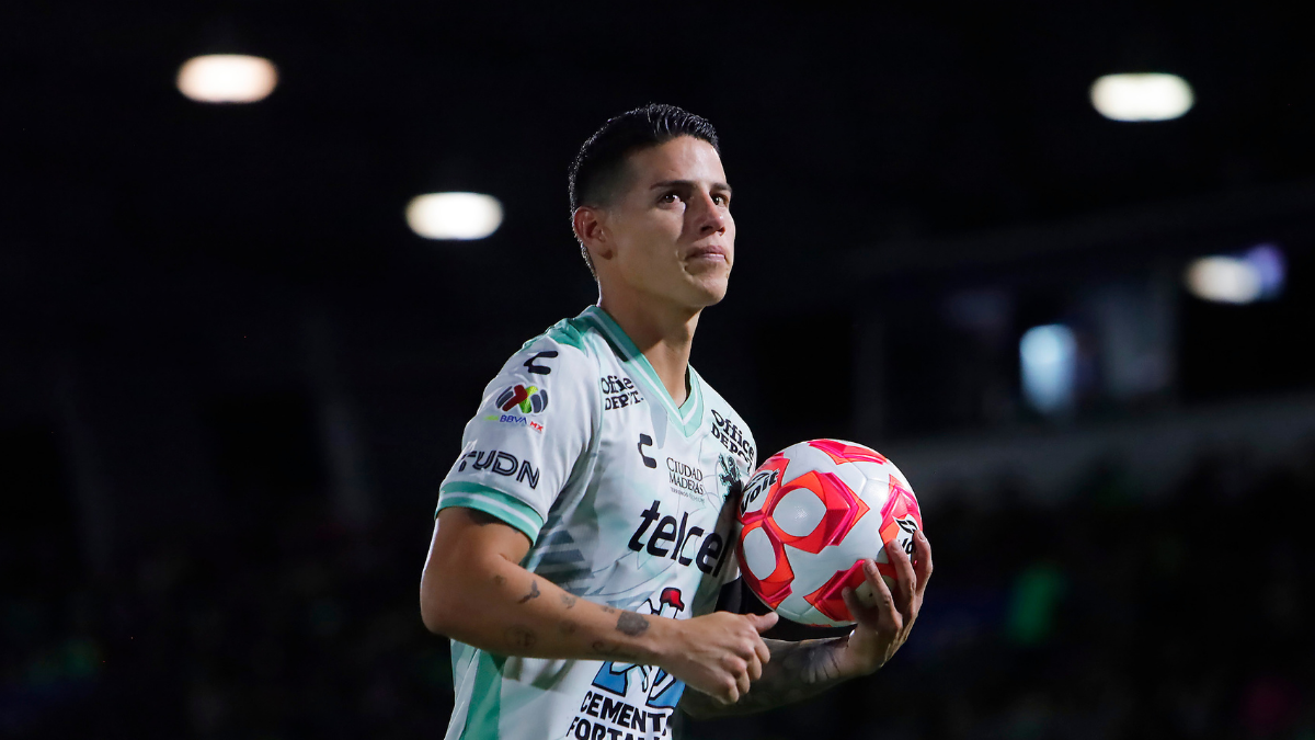 James Rodríguez recibe a un nuevo entrenador en su club: ¿Futuro con el Club León en peligro?