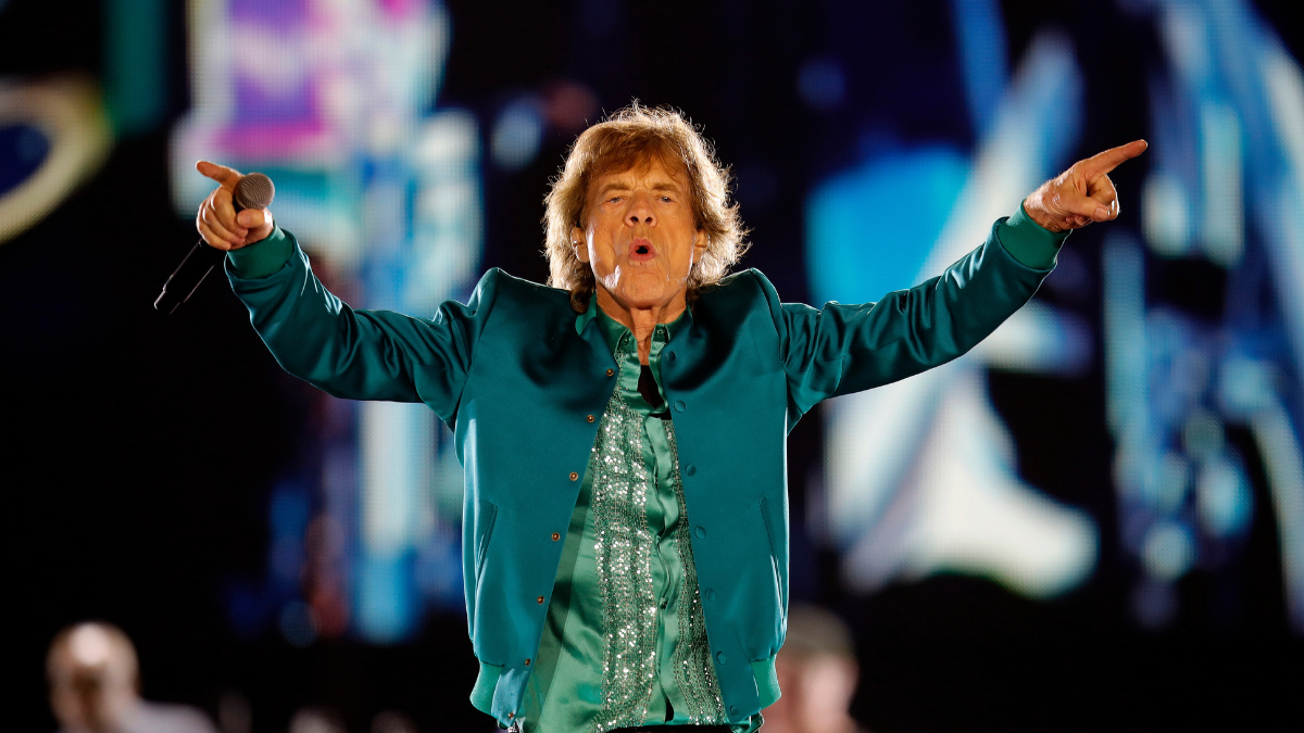 Foto de Mick Jagger de Los Rolling Stones