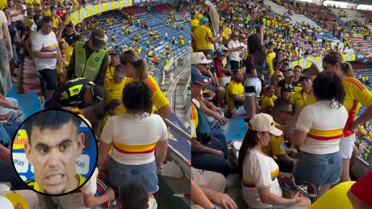 ¿Con la moza en el estadio? Supuesta infidelidad durante Colombia vs Bolivia se hace viral en redes