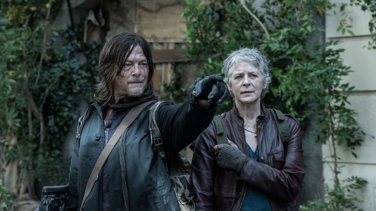 Norman Reedus y Melissa McBride: The Walking Dead Daryl Dixon