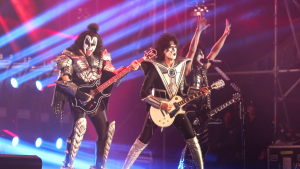 Foto de los integrantes de Kiss juntos