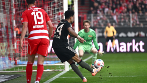 Luis Díaz en el partido Bayern Múnich - Unión Berlín