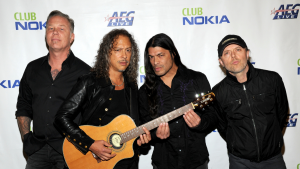 Foto de los integrantes de Metallica