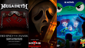 Megadeth behind the mask, Scream 7 y Toy Story 5